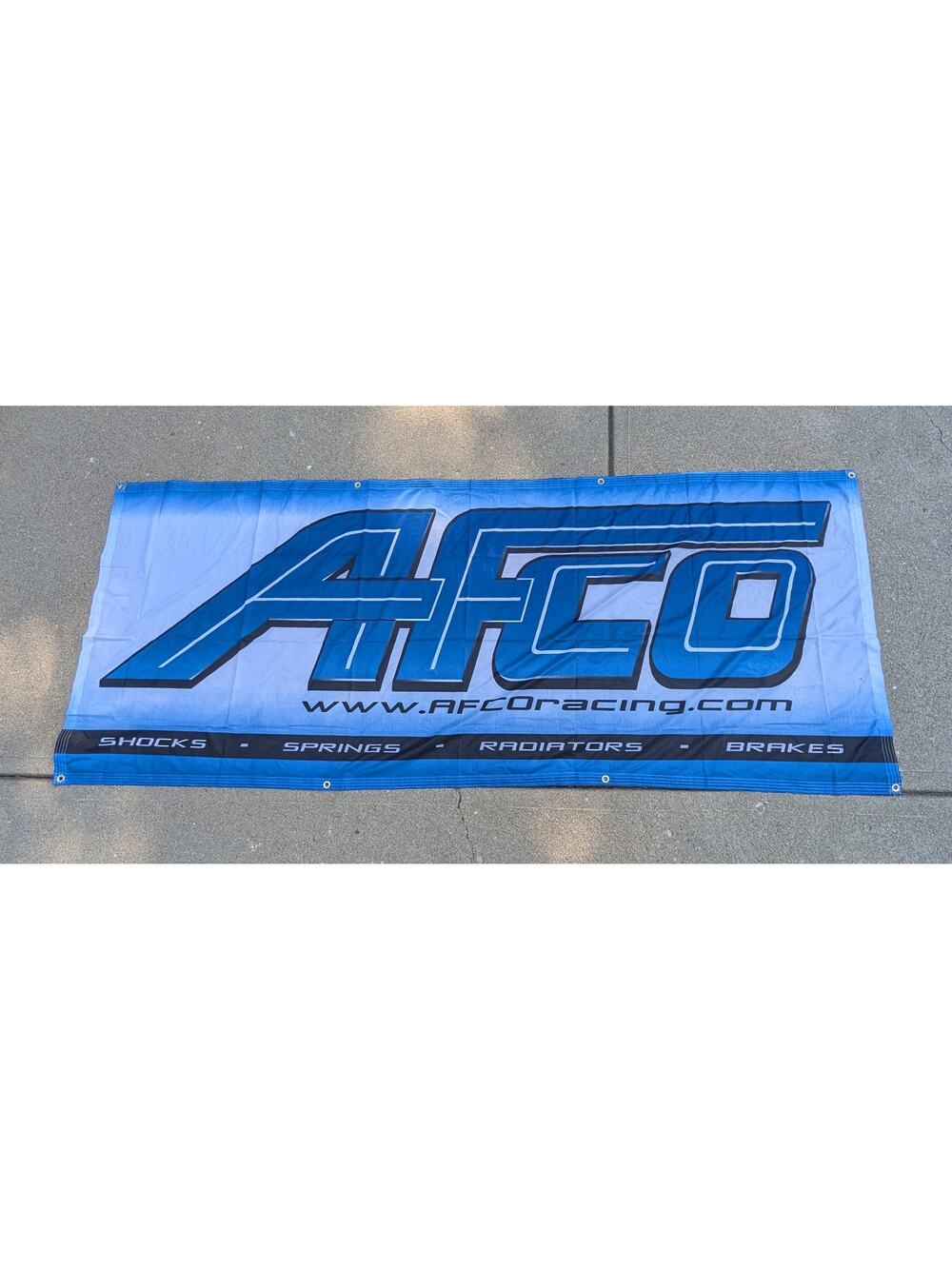 Afco Racing Cloth Banner 8' x 3' NEW